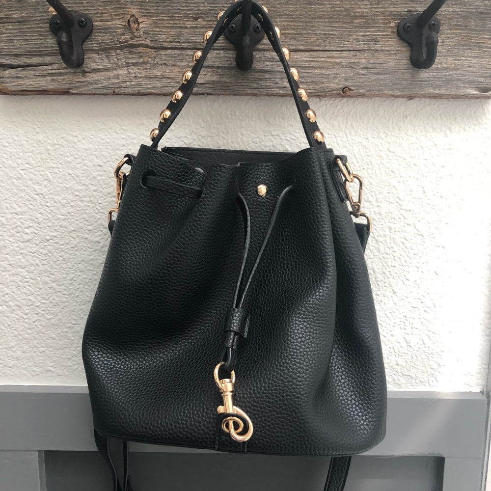 Brand New Black Convertible Handbag